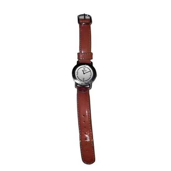 Coach | Accessories | Coach Watch 238 Pink Leather Band New  display picture 3